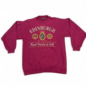 American Eagle Mens Vintage Burgundy Sweater